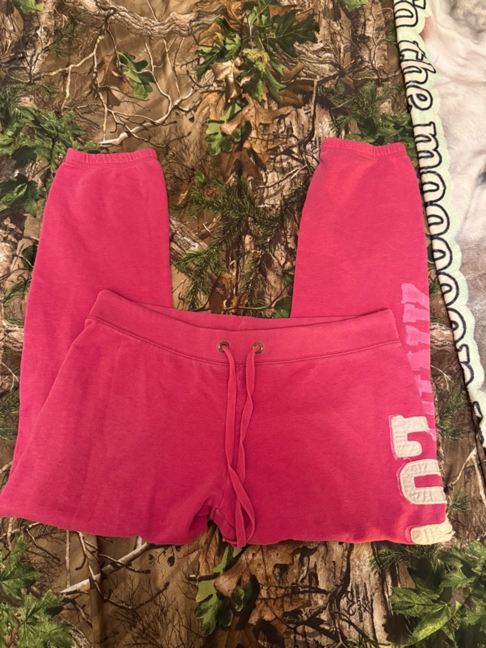 PINK Victoria's Secret Bright Pink Sweatpants